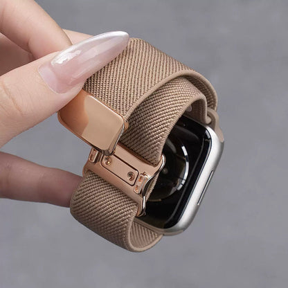 Nylon Magnetic Buckle Strap For Apple Watch