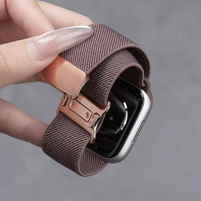 Nylon Magnetic Buckle Strap For Apple Watch