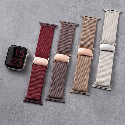 Nylon Magnetic Buckle Strap For Apple Watch