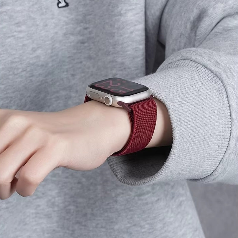 Nylon Magnetic Buckle Strap For Apple Watch