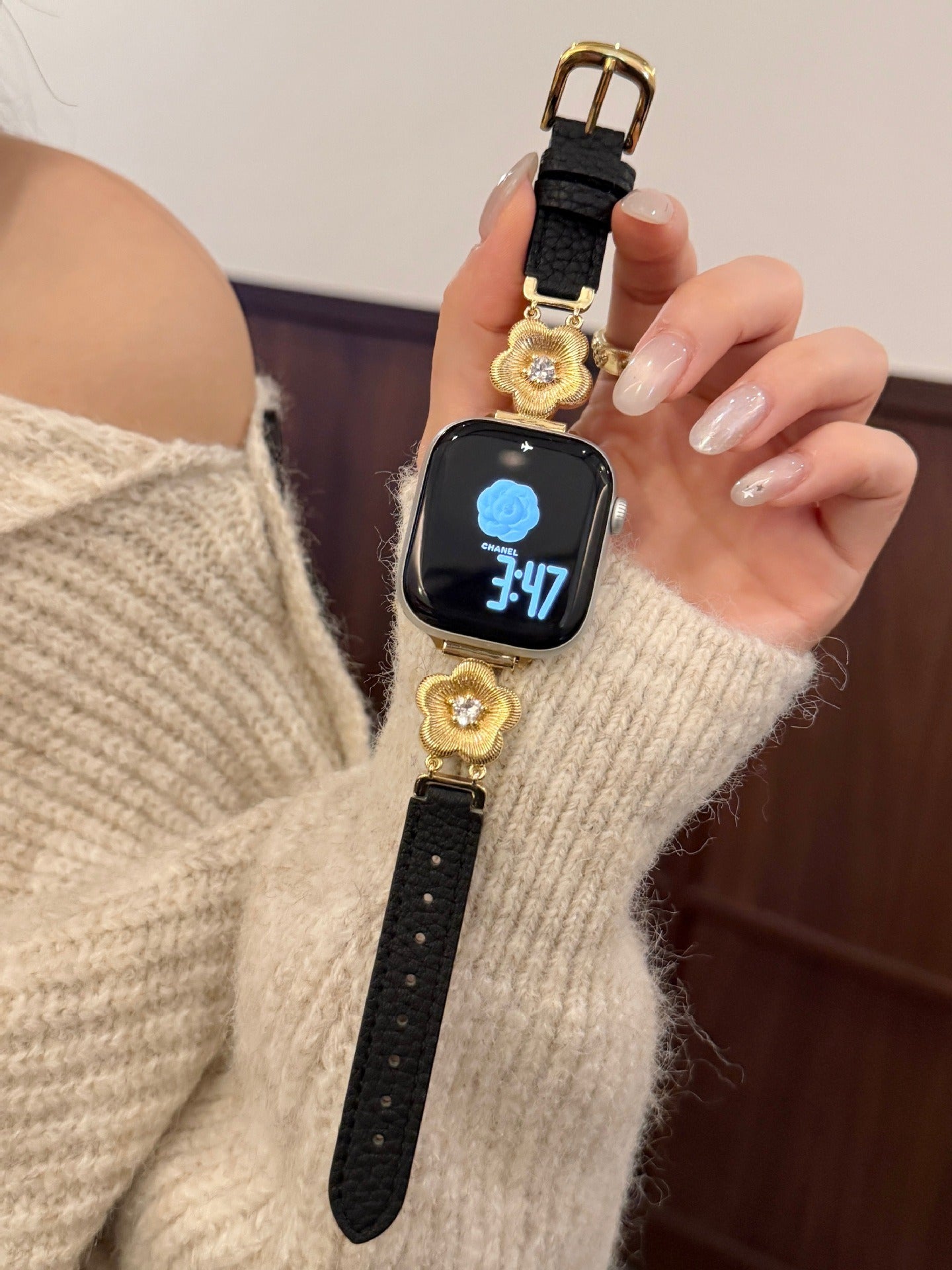 Blossom Leather Watch Strap