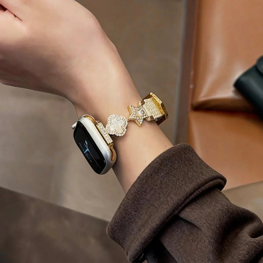 Luck Leather Strap For Apple Watch