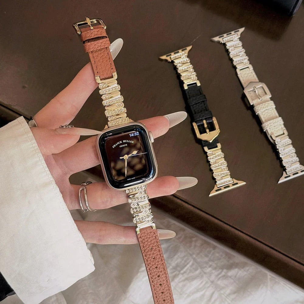 Leather Strap For Apple Watch