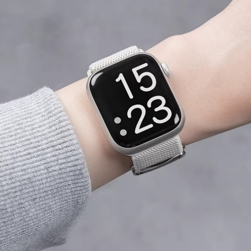 Nylon Magnetic Buckle Strap For Apple Watch