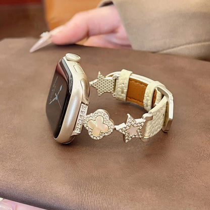 Luck Leather Strap For Apple Watch