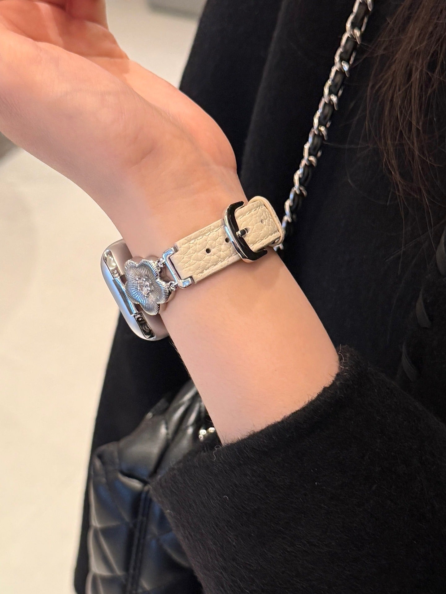 Blossom Leather Watch Strap