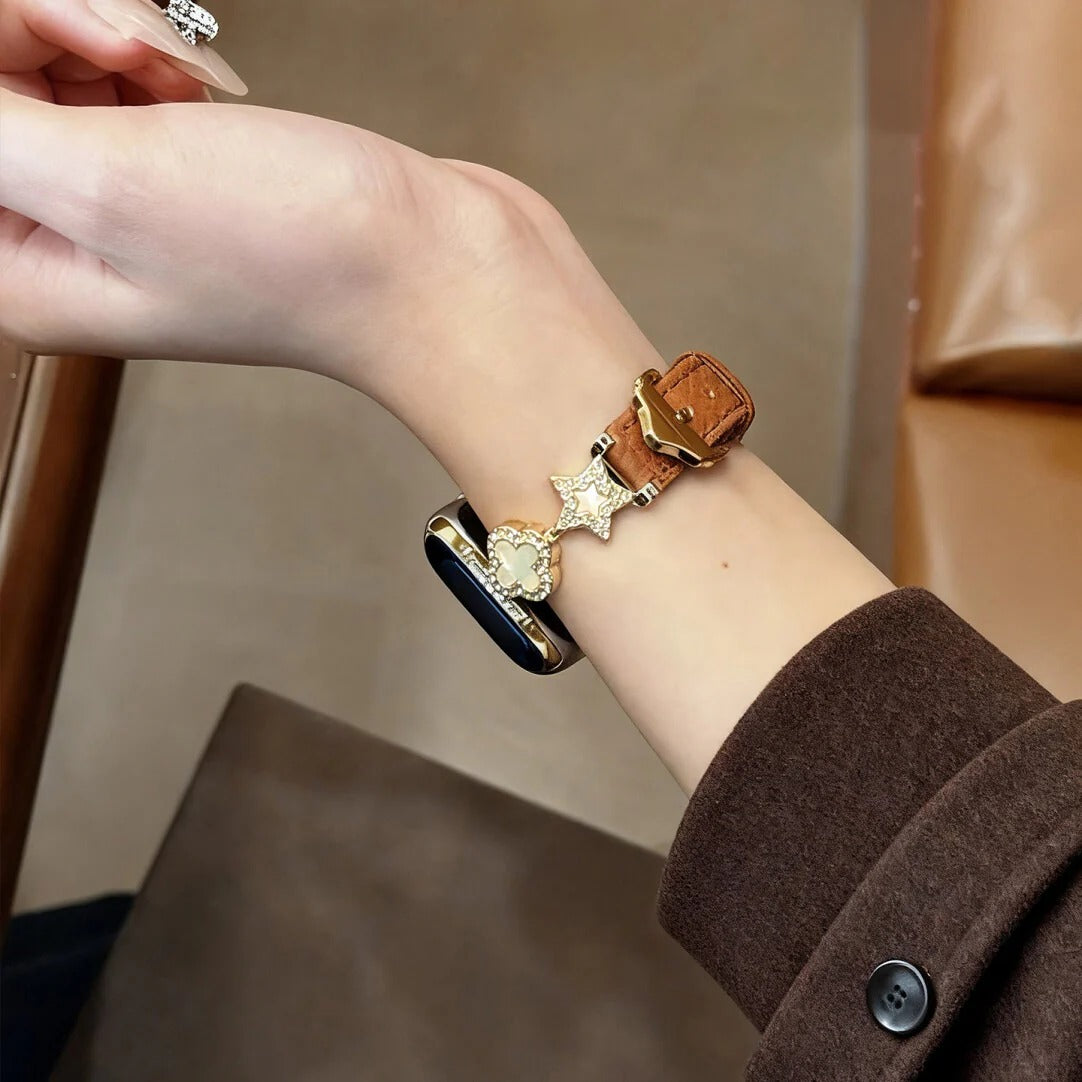 Luck Leather Strap For Apple Watch