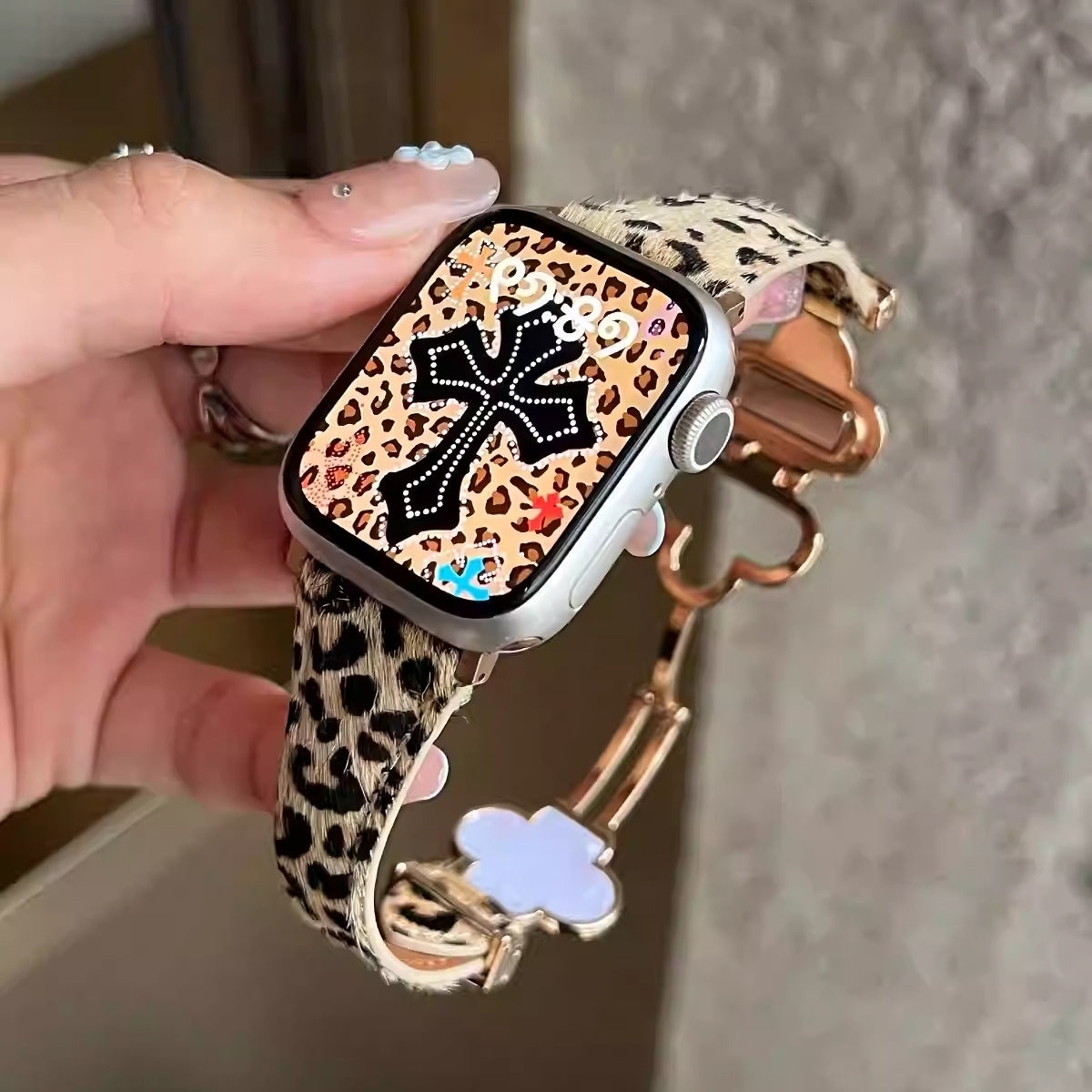 Lucky Lederarmband für Apple Watch