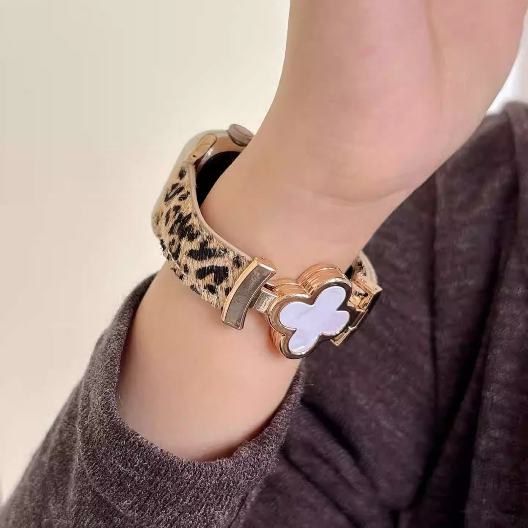 Lucky Lederarmband für Apple Watch