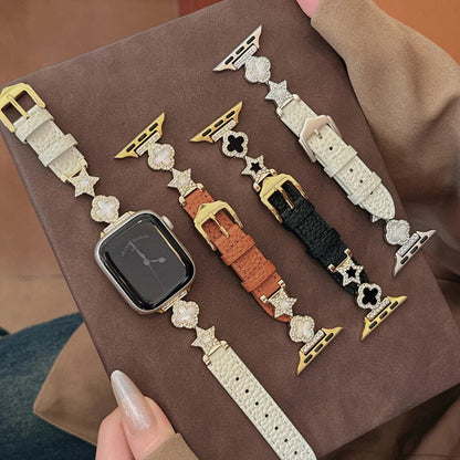 Luck Leather Strap For Apple Watch